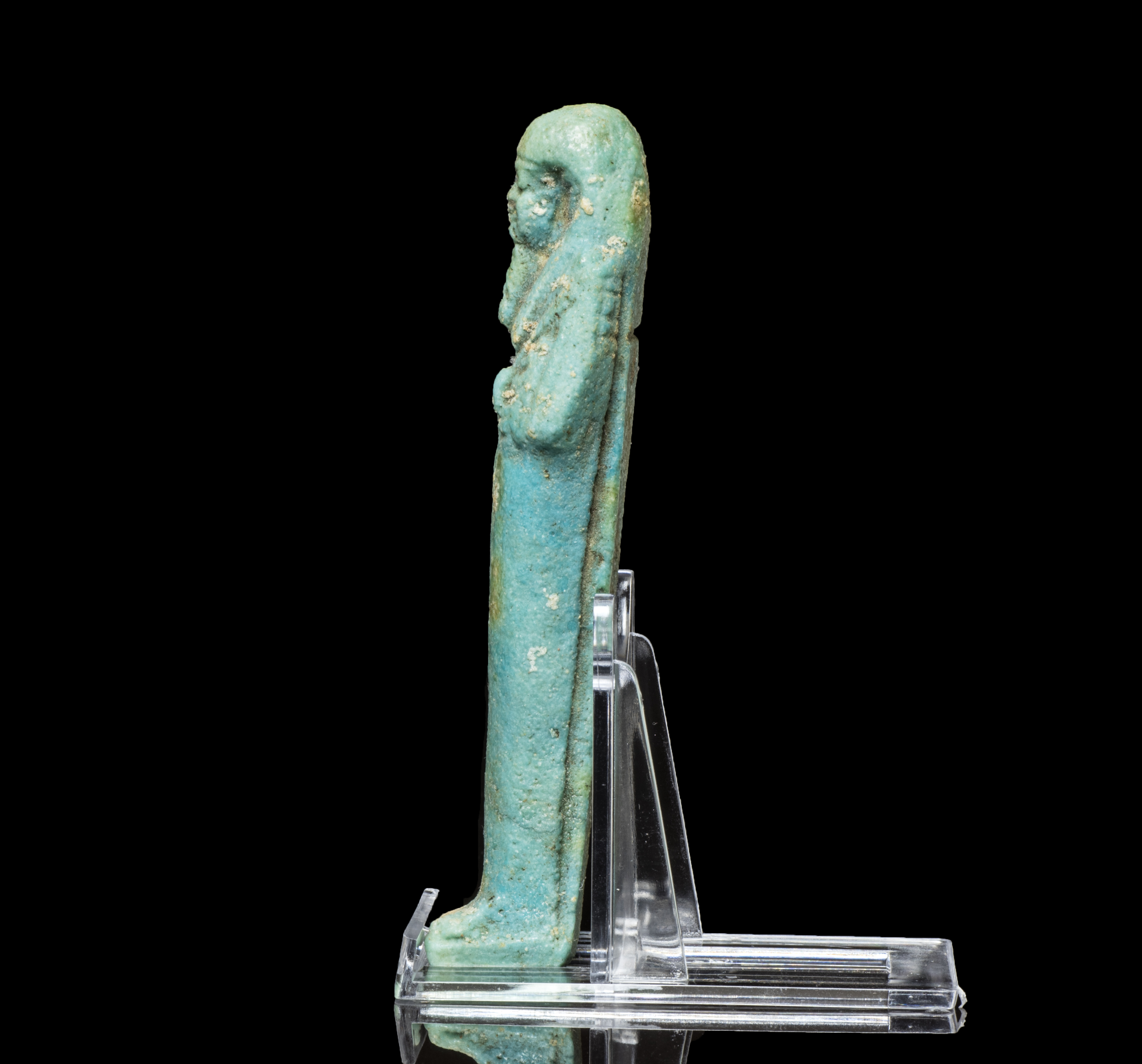 Ancient Egyptian faience shabti 4th-1st century BC. - Image 2